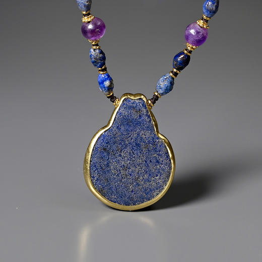 西亚高古青金石护身符项链 商品图1