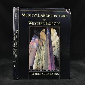 含光盘！西欧中世纪建筑图集 数百幅插图 精装16开