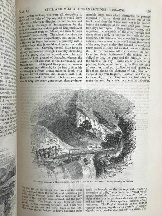 含藏书票！约19世纪后期 英国图史（卷2） 数百幅木版画插图 真皮精装16开 商品图11