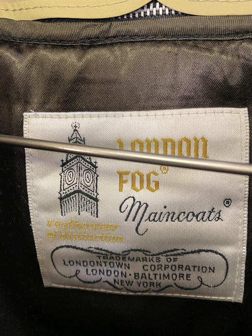 90年代 Vintage LONDON FOG 伦敦雾 棉服 夹棉外套_CTJK(XL) 商品图2