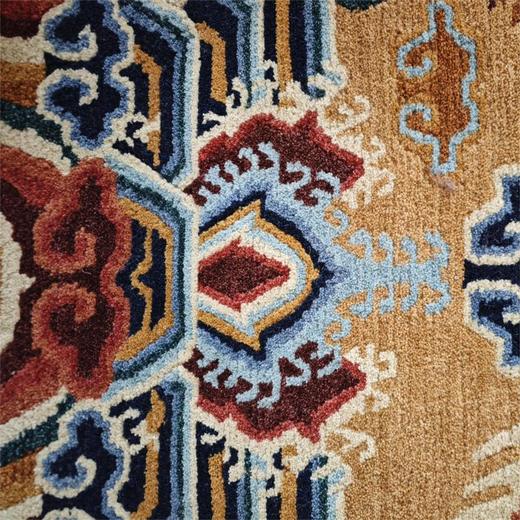 【龙腾虎跃】100%藏北羊毛手工藏毯 醍醐X喀瓦坚：激荡与超然-西藏龙毯新春特展 商品图5