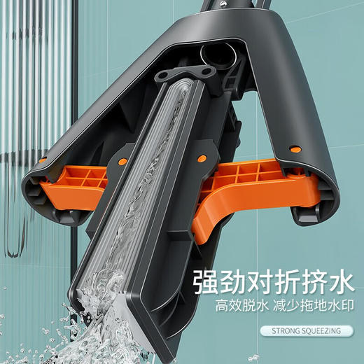 佳帮手海绵拖把免手洗家用一拖净新款吸水对折胶棉地拖墩布 商品图0