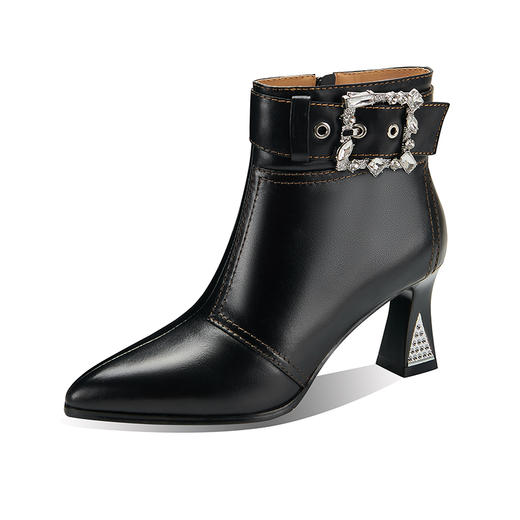 秋冬新款，欧美时尚百搭出行短靴SY-832D4 商品图7