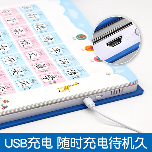 会说话的识字大王发声书（2000字）盒装 商品图3