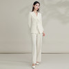 IWY/ 米白色复古新中式套装设计感中国风西装外套阔腿高端主持人FYCP203 商品缩略图4