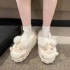 【特价49元】【30-34码】中童厚底软底棉鞋【WG23528】 商品缩略图0
