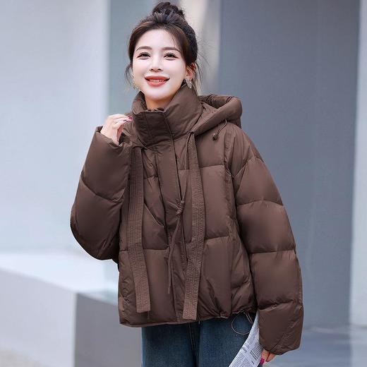 羽绒服冬季女款2023新款时尚气质显瘦小个子短款休闲外套 商品图3
