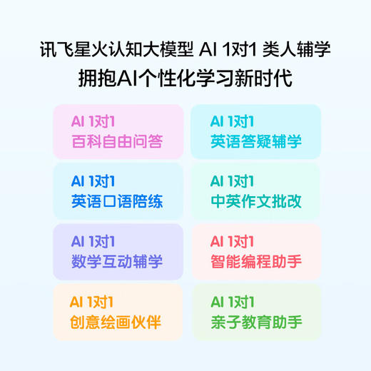 科大讯飞AI学习机T20 Pro (8+512GB) 商品图1
