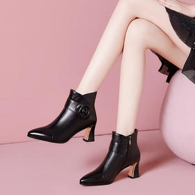 秋冬新款，欧美时尚百搭出行短靴SY-832A2