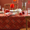 五福临门红色新年方桌布轻奢高级感餐桌客厅氛围感桌布 商品缩略图1
