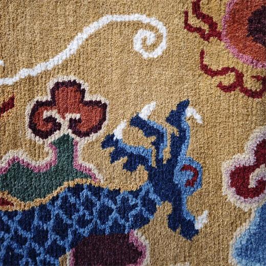 【龙腾虎跃】100%藏北羊毛手工藏毯 醍醐X喀瓦坚：激荡与超然-西藏龙毯新春特展 商品图2