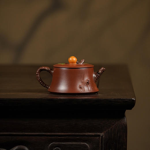 龙德堂陶艺 徐飞制 《雨露枇杷》原矿底槽清 200cc 库存请咨询客服 商品图1