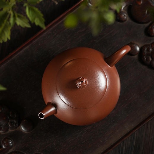 龙德堂陶艺 汤宣武制《智慧果》原矿紫泥 305cc 库存请咨询客服 商品图3