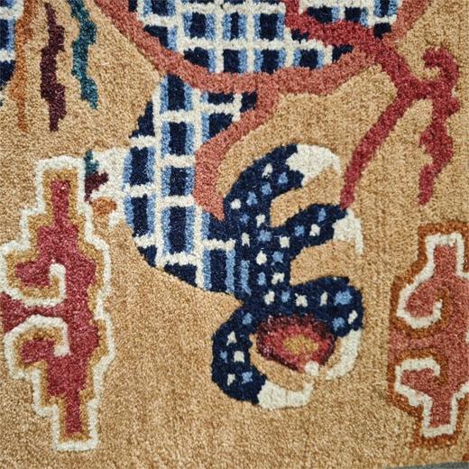 【龙腾虎跃】100%藏北羊毛手工藏毯 醍醐X喀瓦坚：激荡与超然-西藏龙毯新春特展 商品图4