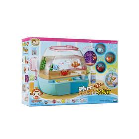 Mimiworld 欢乐水族箱 | 水族馆电动仿真男孩捞鱼玩具儿童过家家节日礼物 3岁+
