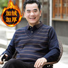 中年加绒加厚毛衣，男中老年男装假两件体恤衫爸爸冬装针织保暖上衣DL-1788 商品缩略图0