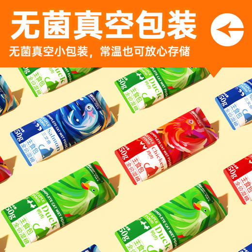冒险与它猫咪主食包50g 猫饭主湿粮 鲜肉补水0添加 不吃包退 商品图2