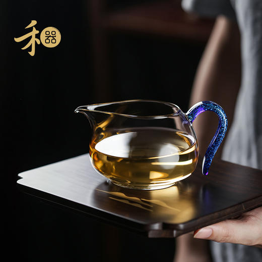 禾器炫彩·淡然茶海 高硼硅公道杯分茶器玻璃匀杯茶具 高端茶器 茶道 商品图0