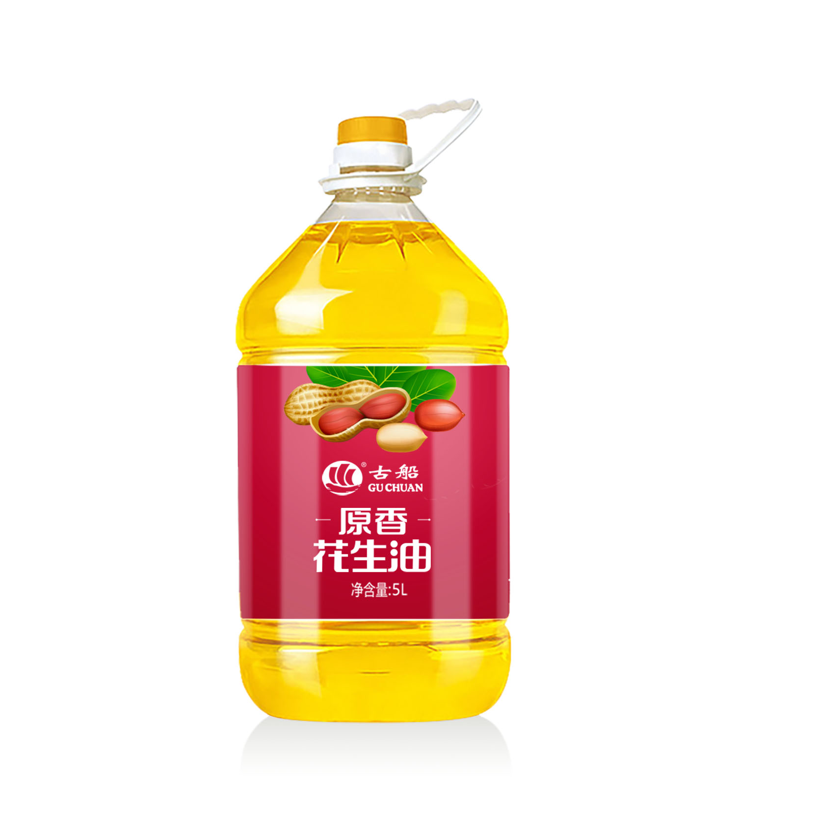 古船原香花生油5L