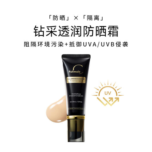 富勒烯钻采透润防晒霜 SPF50+ PA+ 商品图0
