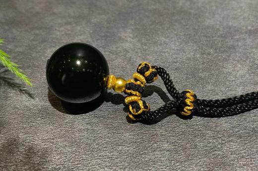 【御珠宫坊】黑青子料珠 商品图5