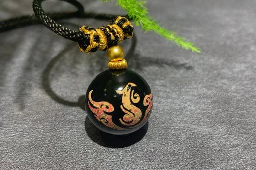 【御珠宫坊】黑青转运珠 商品图0