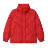 短款羽绒服女冬季2023新款中年妈妈红色羽绒衣保暖轻薄白鸭绒外套 商品缩略图4
