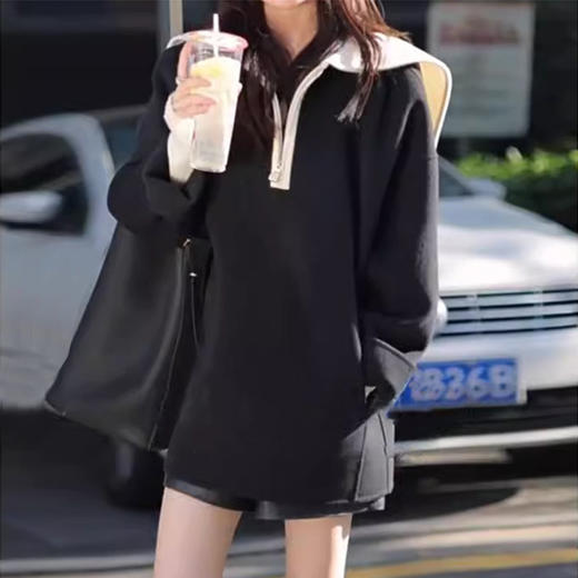 裁缝学苑AX168海军领双面羊绒大衣纸样女装新款撞色斗篷外套上衣打板 商品图1