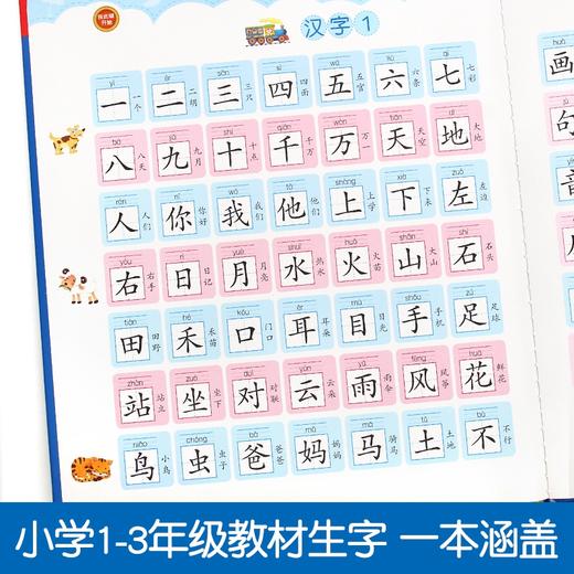会说话的识字大王发声书（2000字）盒装 商品图2
