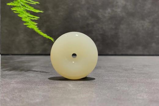 【御珠宫坊】羊脂白玉平安扣 商品图0