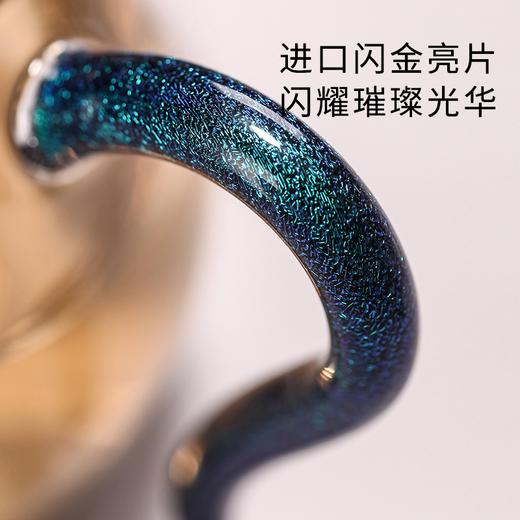 禾器 怡然公道杯 分茶器手工吹制耐热玻璃公杯彩把公杯茶海 商品图5