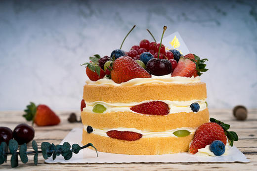 原味浆果裸蛋糕 商品图0