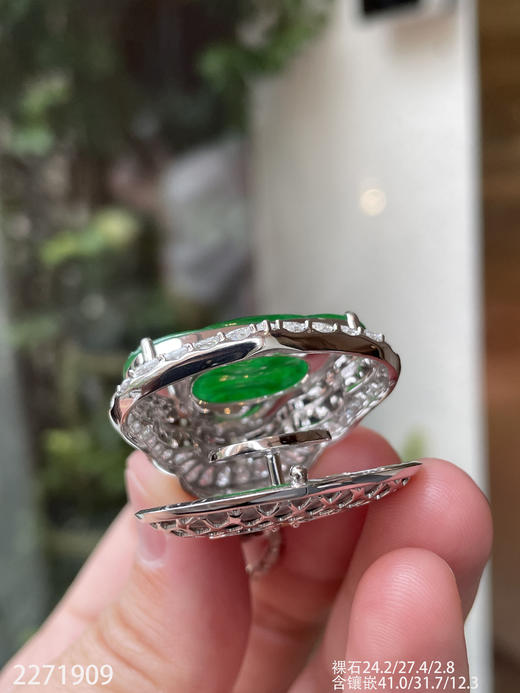 老坑艳绿佛公吊坠【2271909】具体价格微信咨询 商品图7