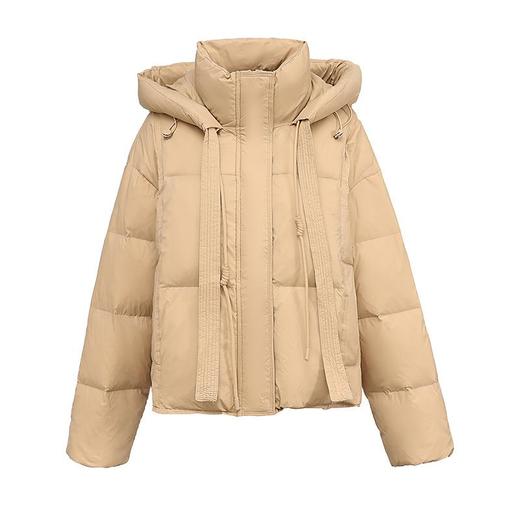 羽绒服冬季女款2023新款时尚气质显瘦小个子短款休闲外套 商品图4