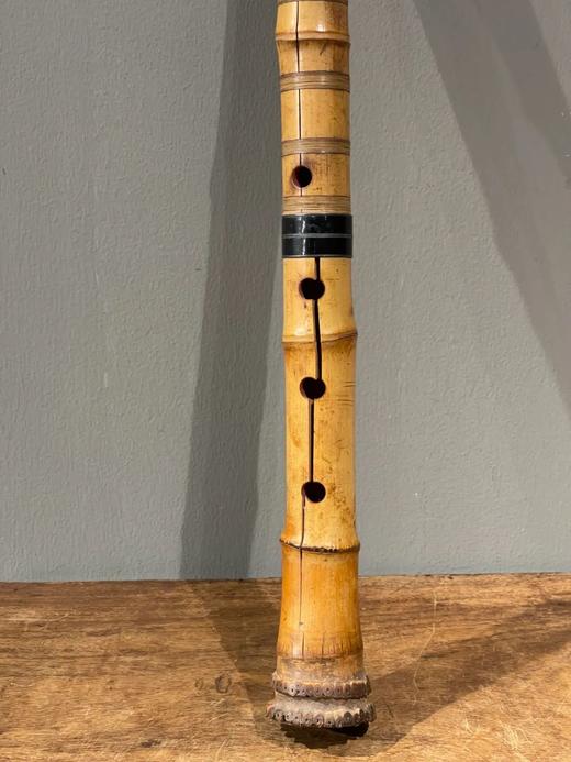 竹根髹红漆尺八，顺丰包邮 商品图5