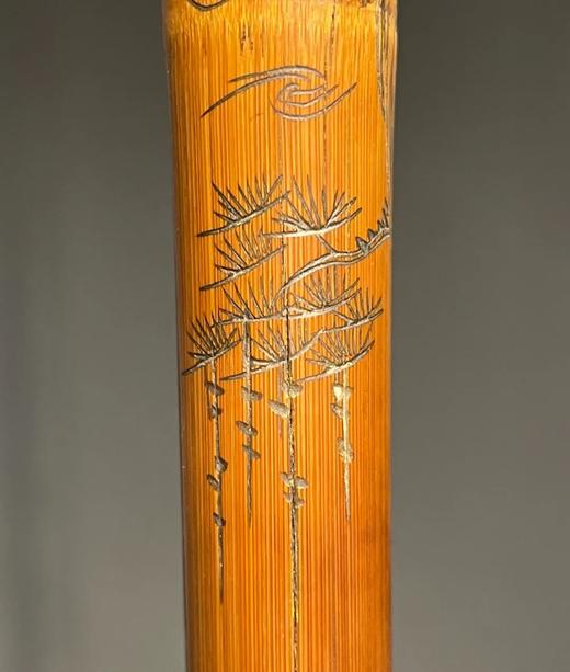 刻花鸟书法竹制长洞箫，顺丰包邮 商品图9