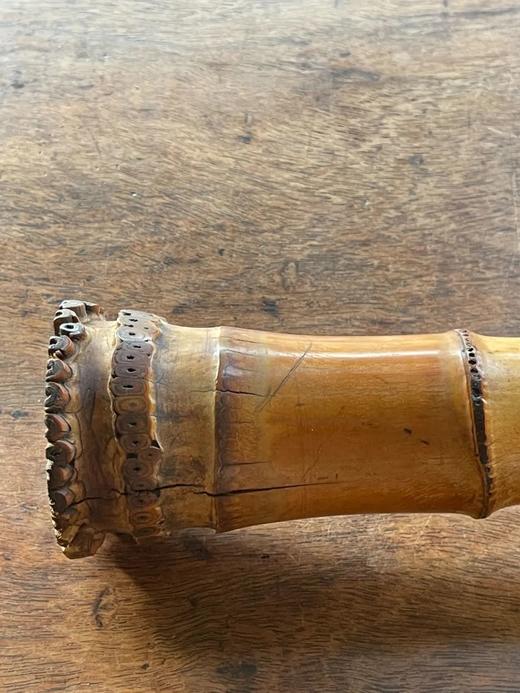 竹根髹红漆尺八，顺丰包邮 商品图12