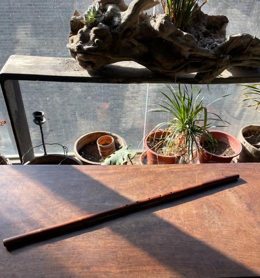 刻花鸟书法竹制长洞箫，顺丰包邮 商品图3