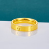 【限时克减150元】足金999 (足金999字印)5G黄金空心车花螺丝纹固口镜面金圈戒（面宽约3.9mm）(5GJZ00309)（预售产品下单后不退款不退货不换货不补差价） 商品缩略图1
