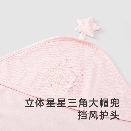 【商场同款】英氏婴童抱被新生儿抑菌包被襁褓夏季丝麻提花新款Z 商品图1