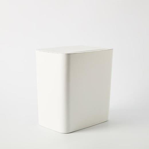 弹盖垃圾桶 安琪8L 白色 商品图1