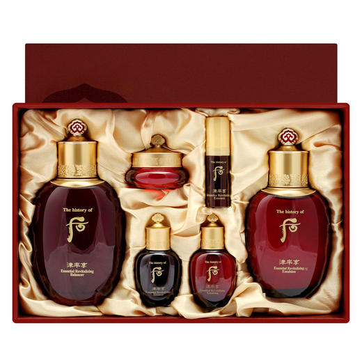 【保税区发货】WHOO后 津率享两件套（水150ml+乳110ml+水小样20ml+乳小样20ml+精华小样5ml+霜10ml/套） 商品图0