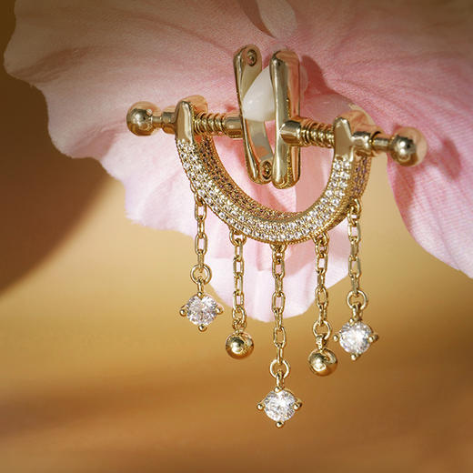 【原创】纵锦浪里星河至臻情趣珠宝乳夹 商品图1