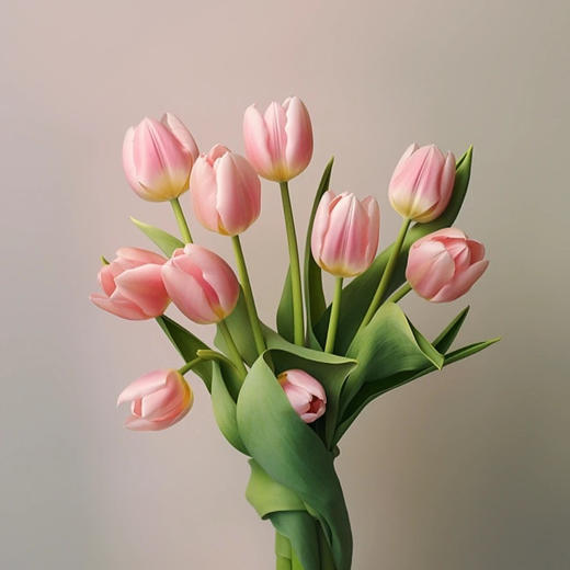 郁金香丨进口水蜜桃丨10支 商品图3