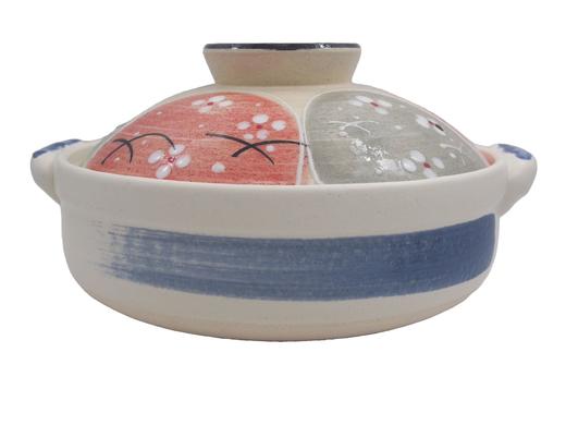 万古烧里山深型陶锅2.9L-YCL 商品图0