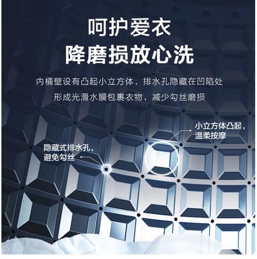 海尔（Haier）（252032）10公斤波轮洗衣机全自动家用大容量智能预约一键操作超净速洗筒自洁单脱水XQB100-M106 商品图4