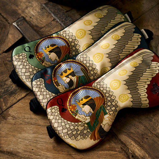 Solo seta22姆米重磅桑蚕丝真丝印花眼罩亲肤舒适可调节新年礼物 商品图1