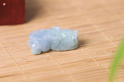 【财源广进】天然翡翠貔貅吊坠   配精美挂绳 商品图1