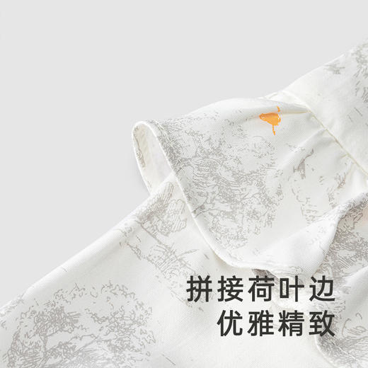 【商场同款】英氏童装裙子女宝宝气质印花连衣裙春夏新款 商品图1