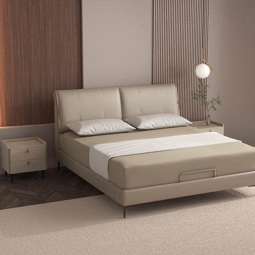 顾家家居整装 现代舒适 布艺软床 KZ.B5016(B)(C)(D) 埃菲尔 商品图1